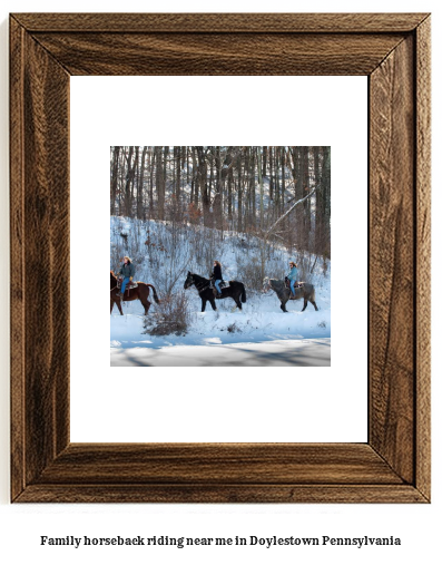 family horseback riding near me in Doylestown, Pennsylvania